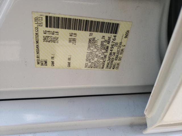 Photo 10 from auction – 2011 NISSAN ALTIMA BAS with VIN 1N4AL2AP1BN496764