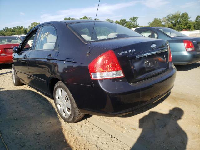 Photo 3 from auction – 2007 KIA SPECTRA EX with VIN KNAFE121475486300