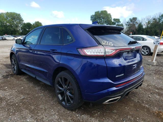 Photo 3 from auction – 2015 FORD EDGE SPORT with VIN 2FMTK4AP5FBB56970