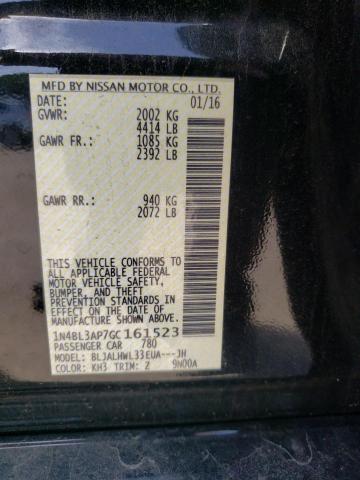 Photo 10 from auction – 2016 NISSAN ALTIMA 3.5 with VIN 1N4BL3AP7GC161523