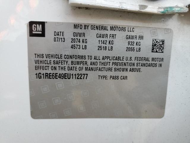 Photo 10 from auction – 2014 CHEVROLET VOLT with VIN 1G1RE6E49EU112277