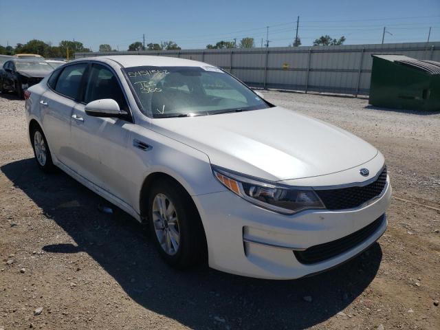 KIA OPTIMA LX 2016 with VIN KNAGT4L33G5075076 - Photo from auction