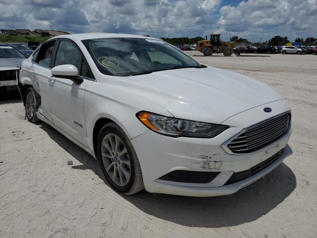 Photo 1 from auction – 2017 FORD FUSION SE with VIN 3FA6P0LU3HR381087