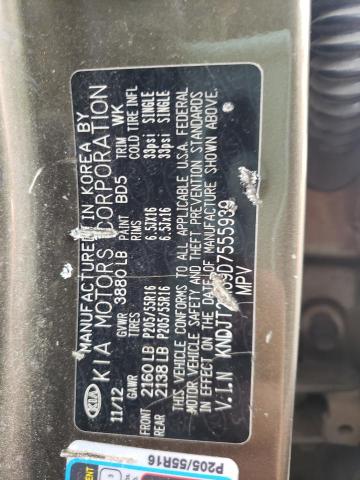 Photo 10 from auction – 2013 KIA SOUL + with VIN KNDJT2A69D7555939