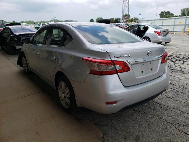 Photo 3 from auction – 2015 NISSAN SENTRA S with VIN 3N1AB7AP2FY362092