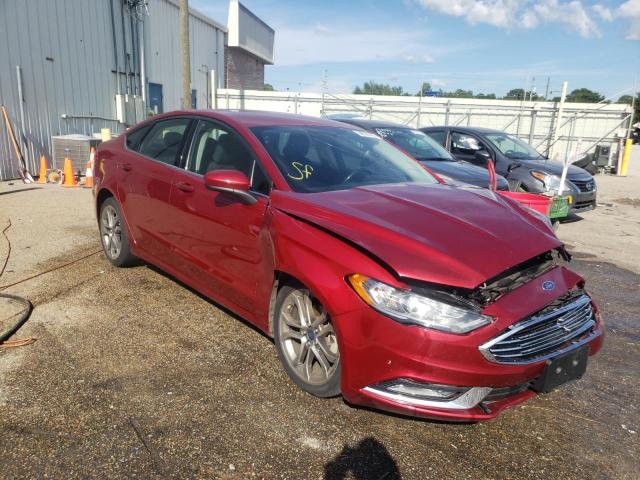 FORD FUSION S 2017 with VIN 3FA6P0G79HR320847 - Photo from auction