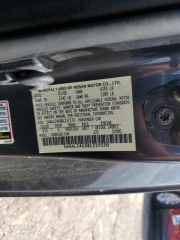 Photo 10 from auction – 2008 NISSAN ALTIMA 2.5 with VIN 1N4AL24E68C237170