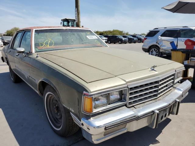CHEVROLET CAPRICE CL 1985 with VIN 2G1BN69Z0F9109032 - Photo from auction