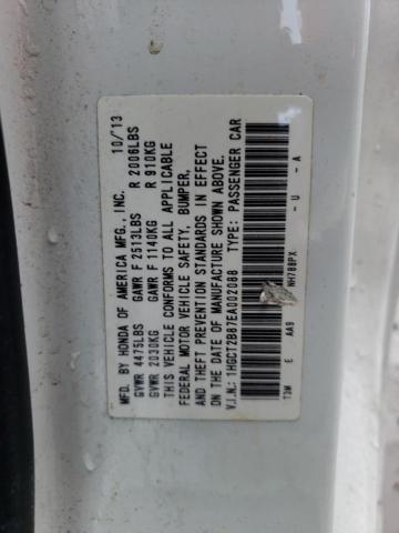 Photo 10 from auction – 2014 HONDA ACCORD EXL with VIN 1HGCT2B87EA002088