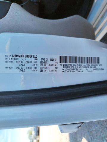 Photo 10 from auction – 2014 DODGE GRAND CARA with VIN 2C4RDGCG0ER417502