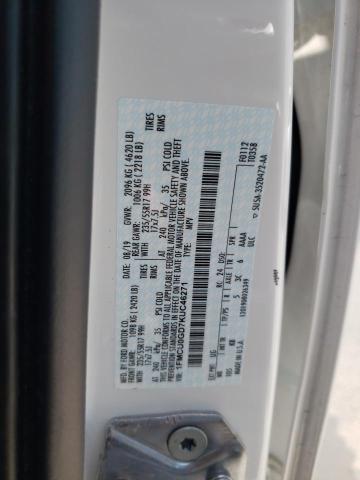 Photo 10 from auction – 2019 FORD ESCAPE SE with VIN 1FMCU0GD7KUC46271