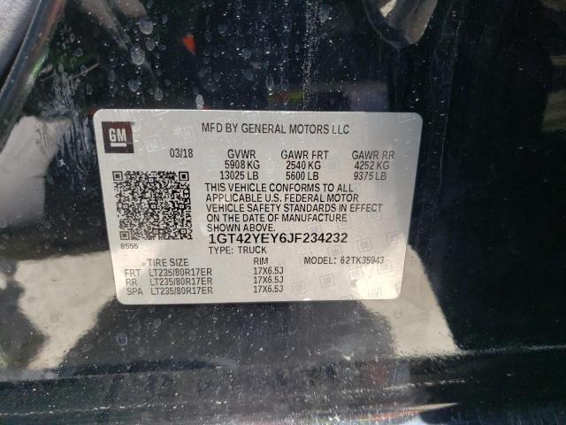 Photo 10 from auction – 2018 GMC SIERRA K35 with VIN 1GT42YEY6JF234232