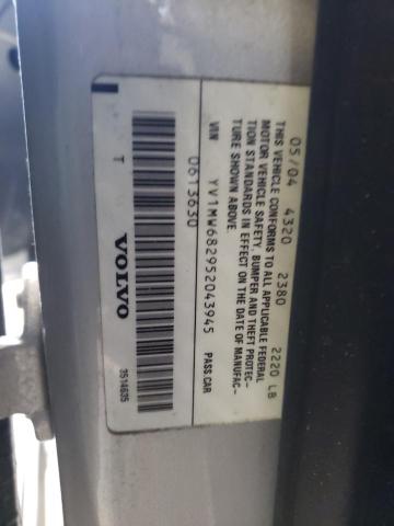 Photo 10 from auction – 2005 VOLVO V50 T5 with VIN YV1MW682952043945