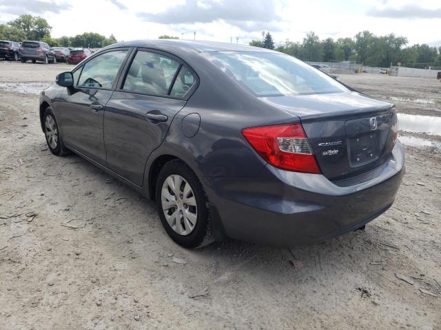 Photo 3 from auction – 2012 HONDA CIVIC LX with VIN 19XFB2F58CE015229