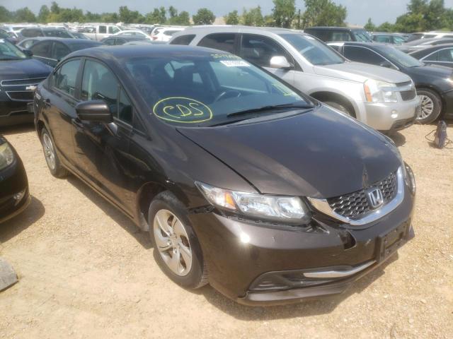 HONDA CIVIC LX 2014 with VIN 2HGFB2F51EH542652 - Photo from auction