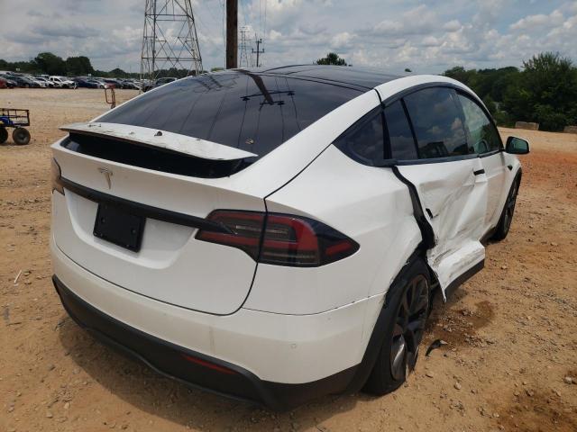 Photo 4 from auction – 2022 TESLA MODEL X with VIN 7SAXCDE51NF342392