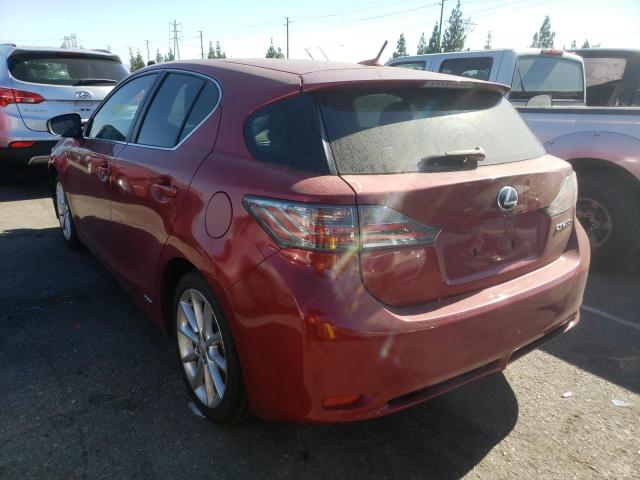 Photo 3 from auction – 2013 LEXUS CT 200 with VIN JTHKD5BH4D2151638