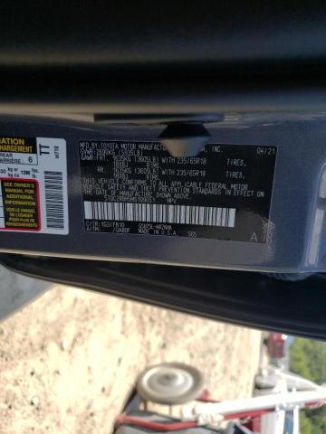 Photo 10 from auction – 2021 TOYOTA HIGHLANDER with VIN 5TDCZRBH5MS109051
