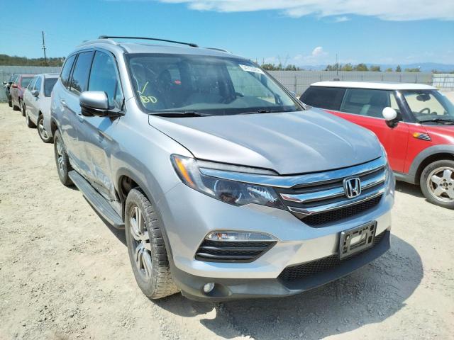 HONDA PILOT EXL 2017 with VIN 5FNYF6H50HB073418 - Photo from auction