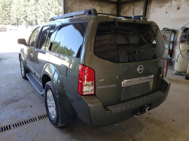 Photo 3 from auction – 2005 NISSAN PATHFINDER with VIN 5N1AR18U15C703258