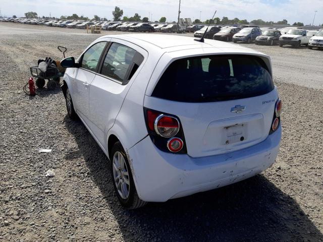 Photo 3 from auction – 2012 CHEVROLET SONIC LT with VIN 1G1JC6SH8C4225953