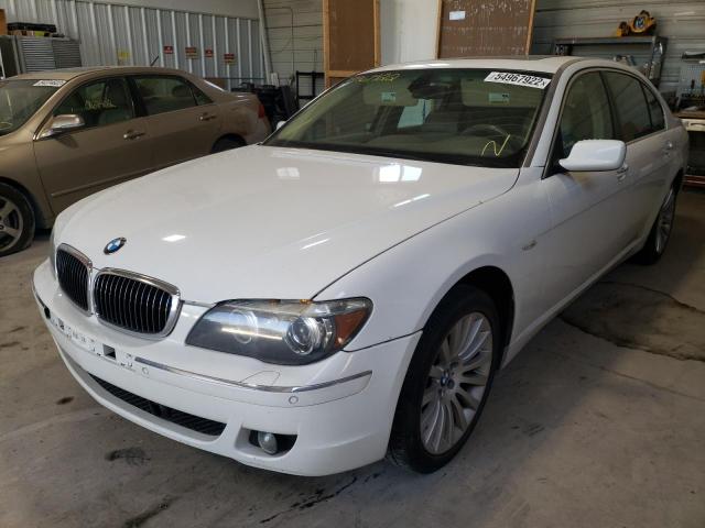 Photo 2 from auction – 2007 BMW 750I with VIN WBAHN83527DT69145
