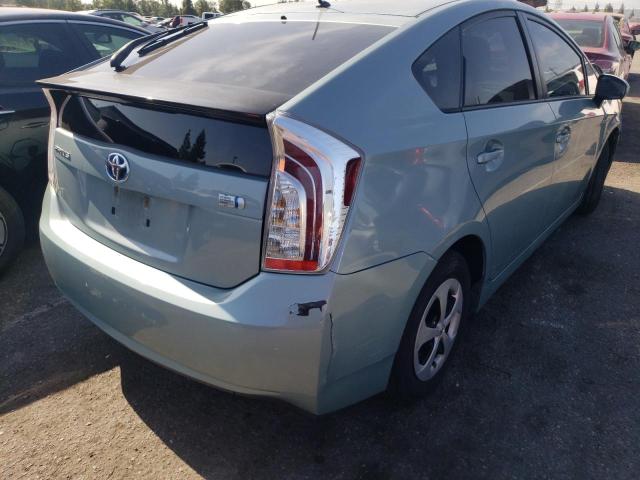 Photo 4 from auction – 2013 TOYOTA PRIUS with VIN JTDKN3DU7D5613749