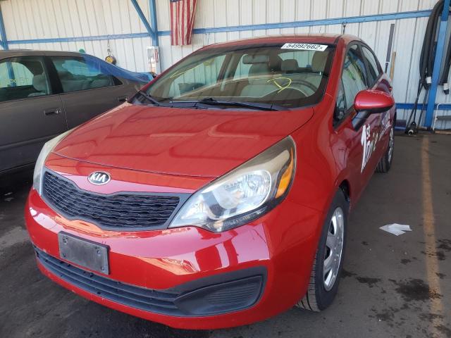 Photo 2 from auction – 2013 KIA RIO LX with VIN KNADM4A30D6270593
