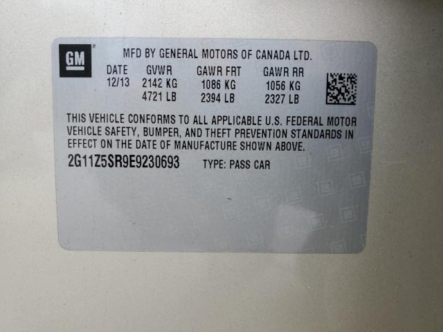 Photo 10 from auction – 2014 CHEVROLET IMPALA ECO with VIN 2G11Z5SR9E9230693