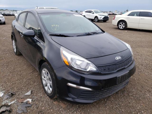 KIA RIO LX 2017 with VIN KNADM4A32H6039720 - Photo from auction
