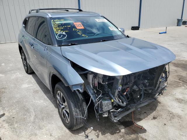 TOYOTA HIGHLANDER 2020 with VIN 5TDGARAHXLS001405 - Photo from auction