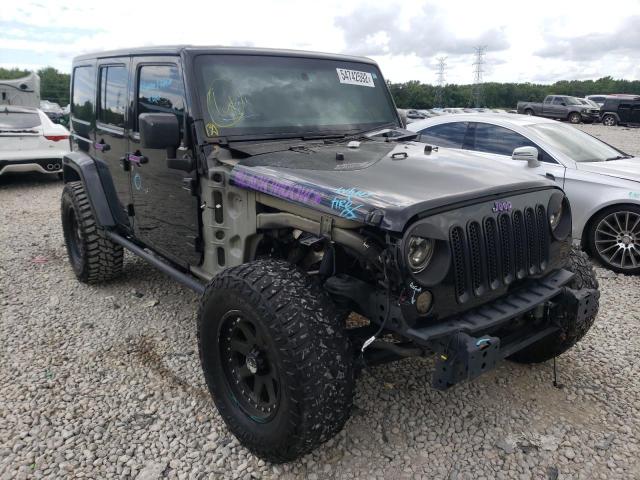 JEEP WRANGLER U 2015 with VIN 1C4BJWEGXFL657409 - Photo from auction