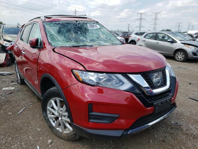 NISSAN ROGUE SV 2017 with VIN 5N1AT2MVXHC839334 - Photo from auction