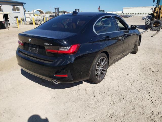 Photo 4 from auction – 2021 BMW 330I with VIN 3MW5R1J07M8B93353