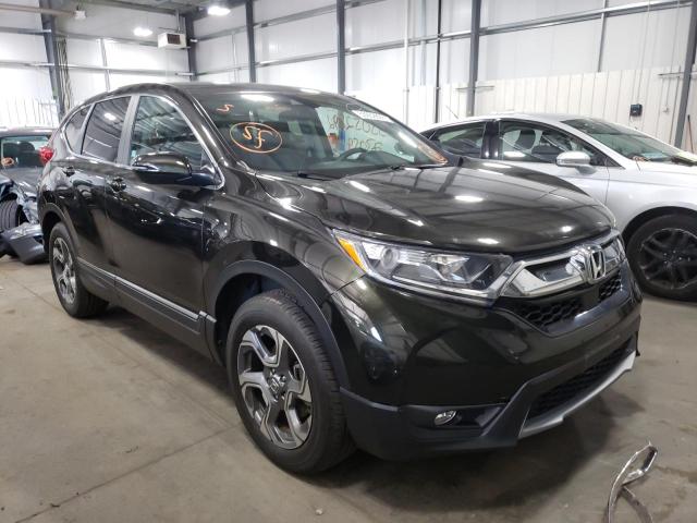 HONDA CR-V EX 2019 with VIN 2HKRW2H57KH620092 - Photo from auction