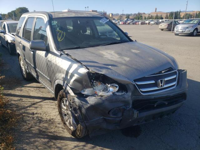 Photo 1 from auction – 2006 HONDA CR-V EX with VIN JHLRD78886C009103