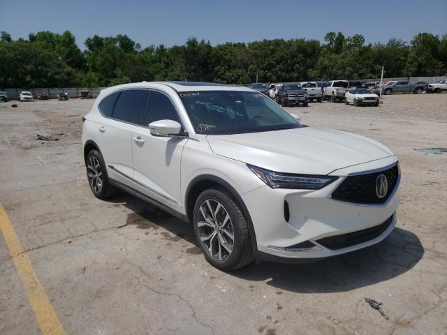 ACURA MDX TECHNO 2022 with VIN 5J8YD9H41NL005167 - Photo from auction