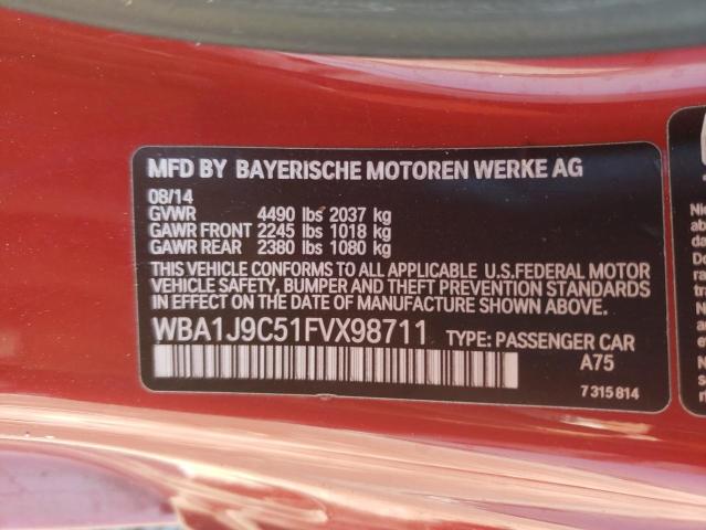 Photo 10 from auction – 2015 BMW M235XI with VIN WBA1J9C51FVX98711