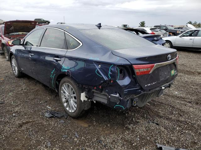 Photo 3 from auction – 2018 TOYOTA AVALON HYB with VIN 4T1BD1EB6JU064093