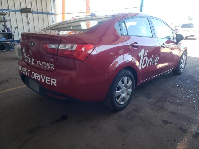 Photo 4 from auction – 2013 KIA RIO LX with VIN KNADM4A30D6270593