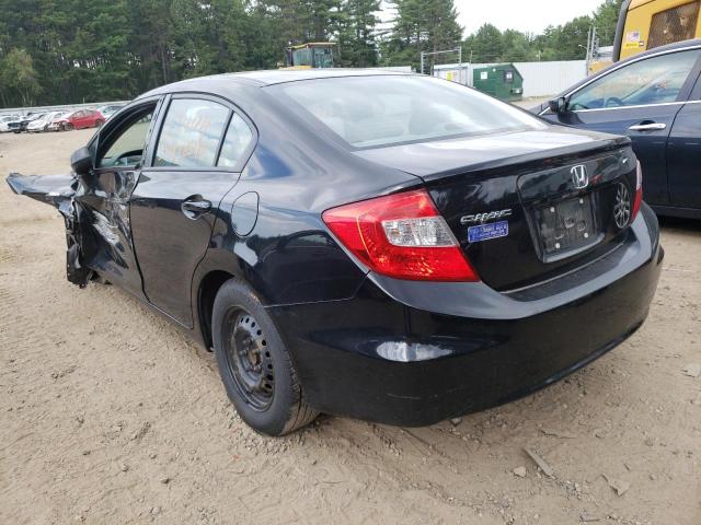 Photo 3 from auction – 2012 HONDA CIVIC LX with VIN 2HGFB2F5XCH334993