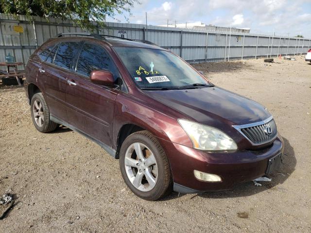 LEXUS RX 350 2008 with VIN JTJGK31U780010898 - Photo from auction