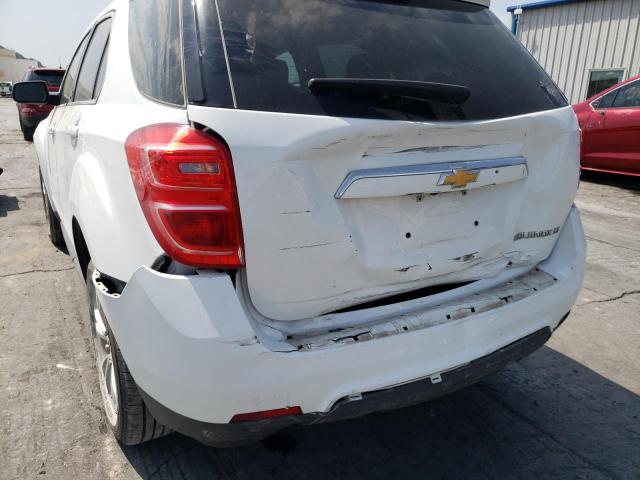 Photo 9 from auction – 2016 CHEVROLET EQUINOX LT with VIN 2GNALCEK3G1171242