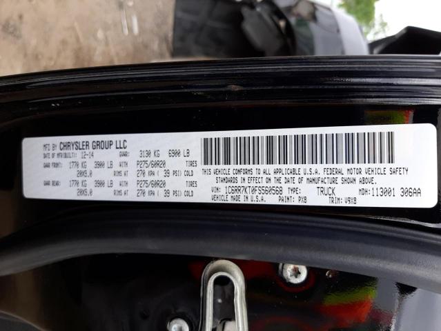 Photo 10 from auction – 2015 RAM 1500 ST with VIN 1C6RR7KT0FS560568