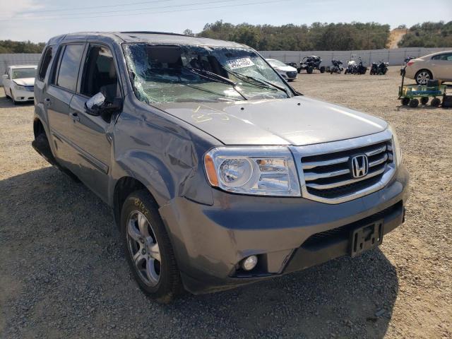 HONDA PILOT EXL 2012 with VIN 5FNYF4H62CB043150 - Photo from auction