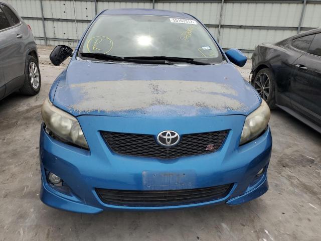 Photo 9 from auction – 2010 TOYOTA COROLLA BA with VIN 2T1BU4EE4AC272499