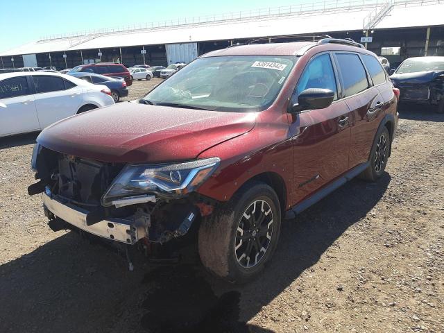Photo 2 from auction – 2020 NISSAN PATHFINDER with VIN 5N1DR2BN0LC621636