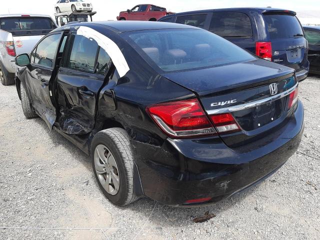 Photo 3 from auction – 2013 HONDA CIVIC LX with VIN 19XFB2F50DE210839
