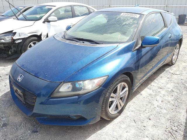 Photo 2 from auction – 2011 HONDA CR-Z EX with VIN JHMZF1C63BS014072