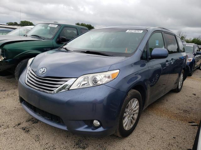 TOYOTA SIENNA XLE 2016 with VIN 5TDYK3DC5GS720131 - Photo from auction